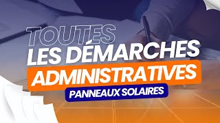 Panneau solaire  Tout savoir sur les démarches administratives en autoconsommation [upl. by Gross]