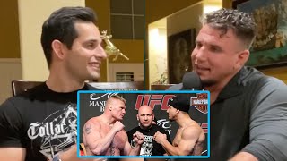 Frank Mir On Making Brock Lesnar Tap Out At UFC 81 [upl. by Yssis840]