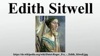 Edith Sitwell [upl. by Corney]