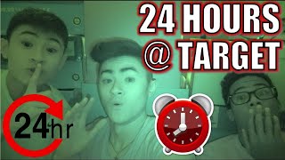 24 HOUR OVERNIGHT CHALLENGE in TARGET [upl. by Noek]