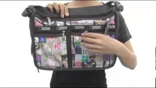 LeSportsac Deluxe Everyday Bag w Charm SKU8060285 [upl. by Vullo]