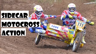 Sidecar motocross racing 700cc WSP Zabel sidecarcross WSC [upl. by Queen]