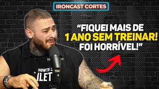 LEO STRONDA FALA SOBRE LESÃO PERIGOSA QUE TEVE NO PEITORAL – IRONCAST CORTES [upl. by Nnaeiram]