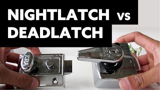 Klevio Support The difference between a nightlatch amp a deadlatch [upl. by Lau]