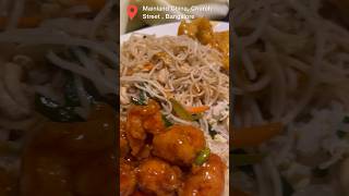 Chinese buffet at Mainland China Bangalore [upl. by Chase]