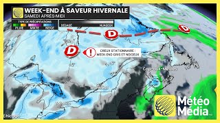 Weekend  l’hiver va faire une entrée remarquée à Montréal [upl. by Nivac]