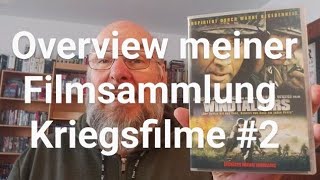 Overview meiner Filmsammlung Kriegsfilme 2 [upl. by Sherr]