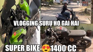 Kawasaki Ninja 650 amp modify bike discover 125cc  25 DIN SE BIKE START NAHI KI HAI KHARAB NA ho gai [upl. by Ronym]