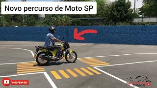 DICAS PROVA DE MOTO DETRAN ARMÊNIA SP NOVA PISTA [upl. by Brinna]