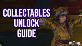 FFXIV 50 1336 Shadowbringers Collectables Unlock Guide [upl. by Giddings30]