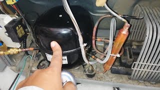 Ultima prueba para Ajustar la carga de gas de un refrigerador [upl. by Lilac]