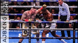 Full Fight  Anthony Joshua Vs Andy Ruiz 1 L [upl. by Ahsiyt497]