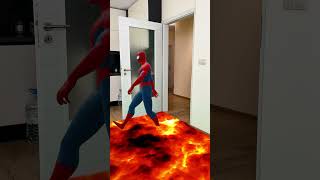 floor is lava Spider Man Venom Batman Game Overshots [upl. by Radek]