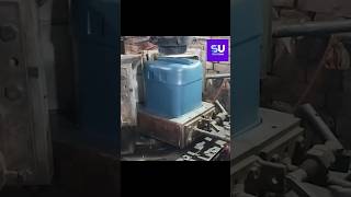 Manufacturing of plastic Oil can machine plasticfactory shorts shortsvideo [upl. by Nnairak]