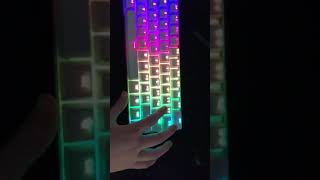 How to Change RGB Modes On GK61 👍 [upl. by Binetta]