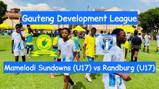 HIGHLIGHTS  Mamelodi Sundowns U17 vs Randburg U17  Gauteng Development League [upl. by Airalednac811]