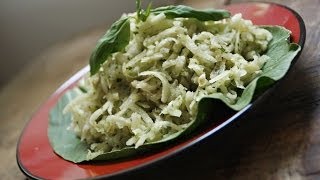 Jicama Salad with Basil Mango Recipe [upl. by Earb922]