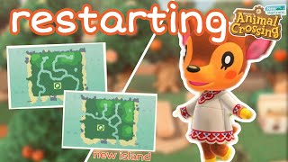 starting a new island  animal crossing new horizons [upl. by Klatt]