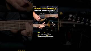 Bizarre Love Triangle  Frente Cover Version 1994 Easy Guitar Chords Tutorial with Lyrics Part 2 [upl. by Yaf19]