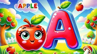 AforApple🍏🍎 nursery rhymes phonic songs aforapple aforapplebforballphonicsong [upl. by Anomahs408]