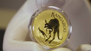 Perth Mints 2022 AUSTRALIAN KANGAROO Bullion Coins [upl. by Sheba570]