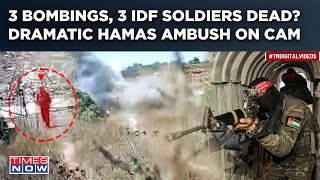 Al Qassams Triple Attack On Camera 3 Bombings 3 IDF Soldiers Dead Hamas Releases Rare Footage [upl. by Nonnahs]