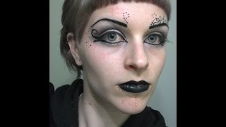 quotEgyptianquot Gothic Makeup Tutorial [upl. by Soilissav]