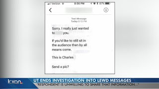 UT Not enough evidence to link senator to sexts sent to student [upl. by Nniuq964]