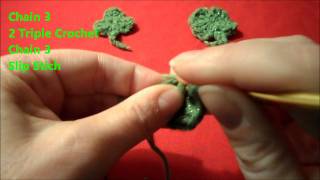 How to Crochet St Patricks Day Shamrock amp 4 Leaf Clover [upl. by Burnside]