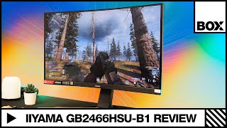 Iiyama GMaster Red Eagle GB2466HSUB1 165Hz 24 Curved Gaming Monitor Review [upl. by Lanctot]