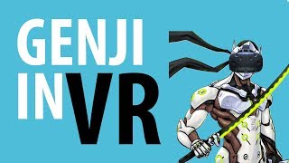 Im Literally Genji  Genjis abilities recreated in Sairento VR [upl. by Glynis771]