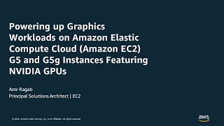 How to use Amazon EC2 G5 and G5g instances for graphics intensive workloads and game streaming [upl. by Jeanne7]