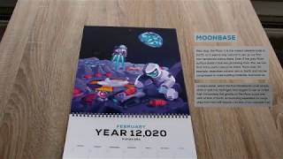 Kurzgesagt  12020 Human SPACE Era Calendar  Unboxing [upl. by Serge]