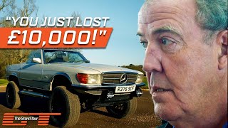 Jeremy Clarkson Auctions Off His Converted Land Rover Sports Car  The Grand Tour [upl. by Alial]