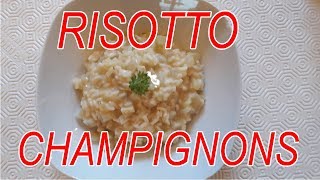 Risotto aux champignons CREMEUX et FONDANT   RendezVous Cuisine [upl. by Laurens]