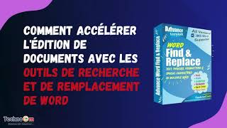 Comment accélérer lédition de documents avec les outils de recherche et de remplacement de Word [upl. by Okkin]