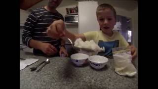 How to Make Ice Cream In a Bag by Daniel [upl. by Haletky]