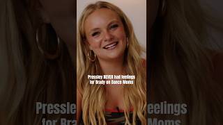 Pressley NEVER had feelings for Brady dancemoms dancemomsclips pressleyhosbach interview [upl. by Aneelak499]