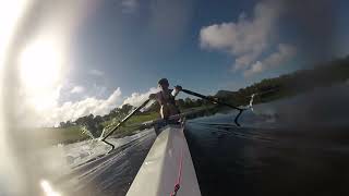 Single scull racing start  20 strokes [upl. by Kelvin421]