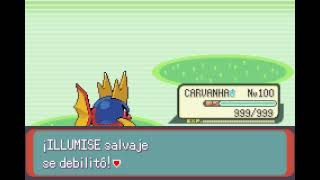 POKEMON EMERALD  CARVANHA  AZOTE  FLAIL [upl. by Odama965]