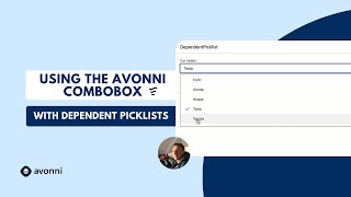 How to make the Avonni Combobox works wth Dependent Picklists amp Dynamic Filtering [upl. by Werdn751]