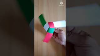 Paper firki  Paper helicopter  How to make a pinwheel that spins shorts ytshorts papercraft [upl. by Maryellen]