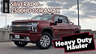 2021 Chevrolet Silverado 2500 Z71 High Country Review [upl. by Monahan]