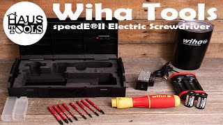 Wiha 32490 speedE®II Electric Screwdriver [upl. by Tnahsarp]