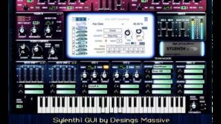 Sylenth1 GUI by Desings Massive Skin amp huge Banks FREE [upl. by Wiatt]