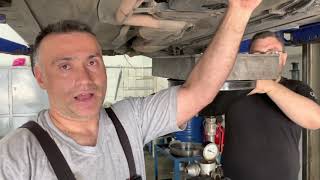 Mercedes Benz  Automatic transmission oil change for model 7226 [upl. by Ryhpez]