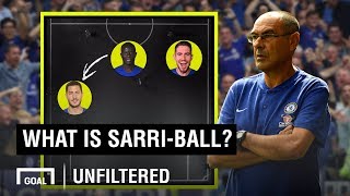 What is Sarriball Chelseas tactics explained [upl. by Tillfourd950]