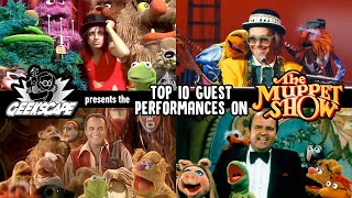 The Top 10 Guest Performances on Muppet Show [upl. by Turk]