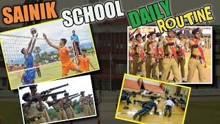 Sainik School Daily Routine  Hostel Vlog [upl. by Nysilla]