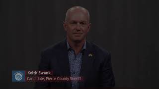 Vote Police Captain Keith Swank for Pierce County Sheriff [upl. by Natsirhc]